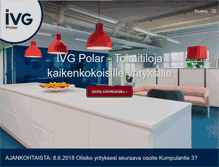 Tablet Screenshot of ivgpolar.fi